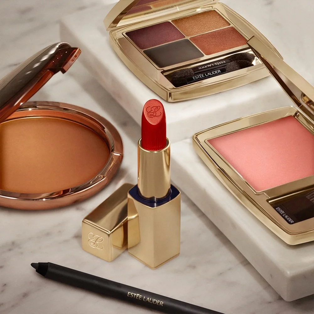 Estee Lauder Pure Color Creme Red Coral Lipstick 330 0.12oz NIB